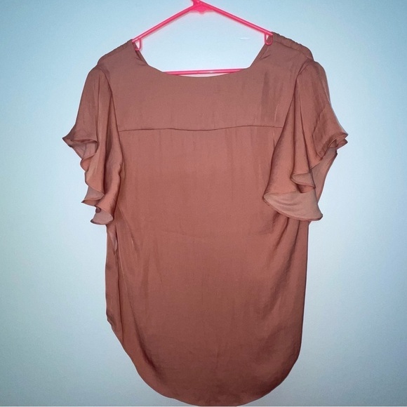 Naked Zebra Blouse – Orange – Size Small - Picture 5 of 9